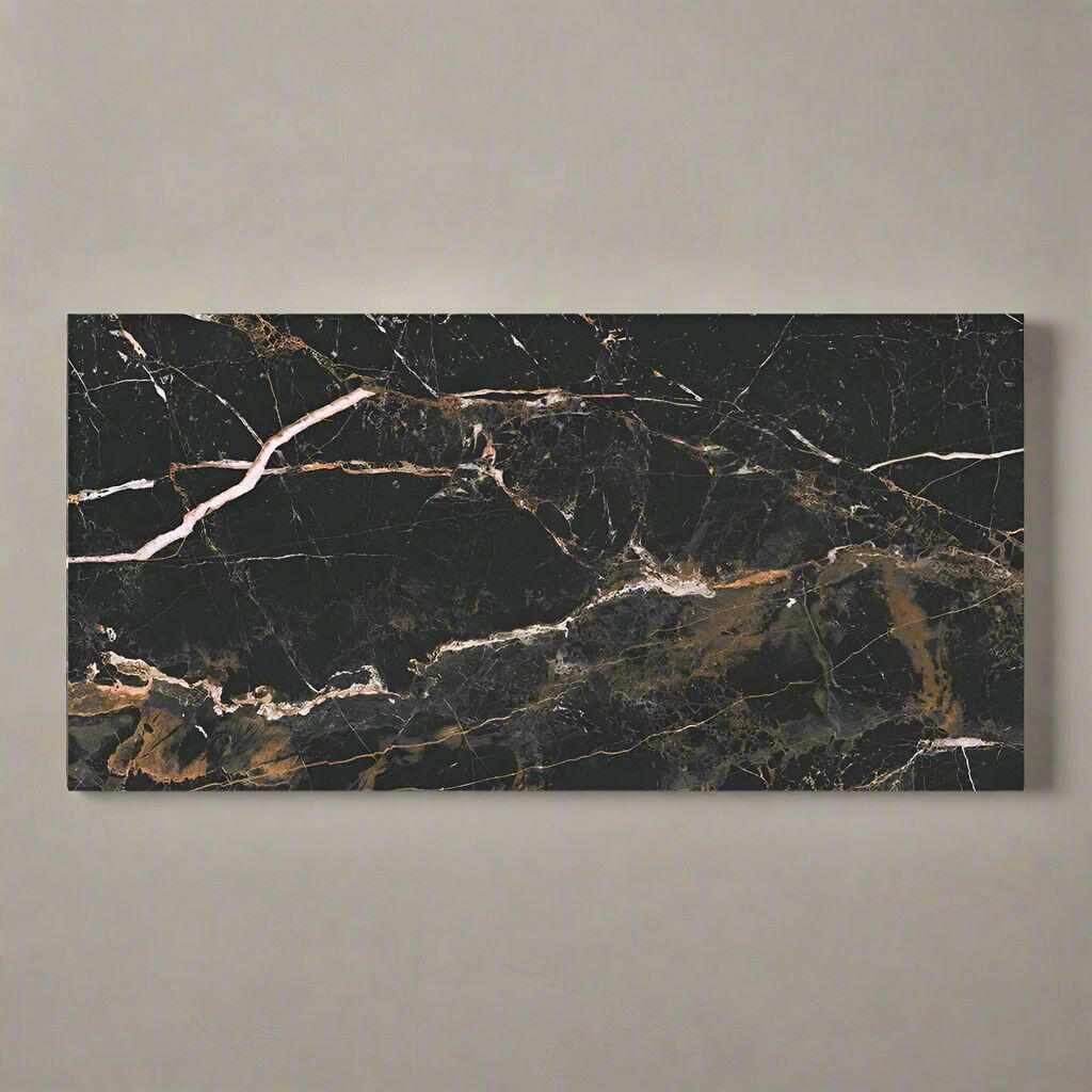 24x48 Markina Gold Polished Marble Look Porcelain Tile 24x48 Markina Gold Polished Marble Look Porcelain Tile - American Tile Depot