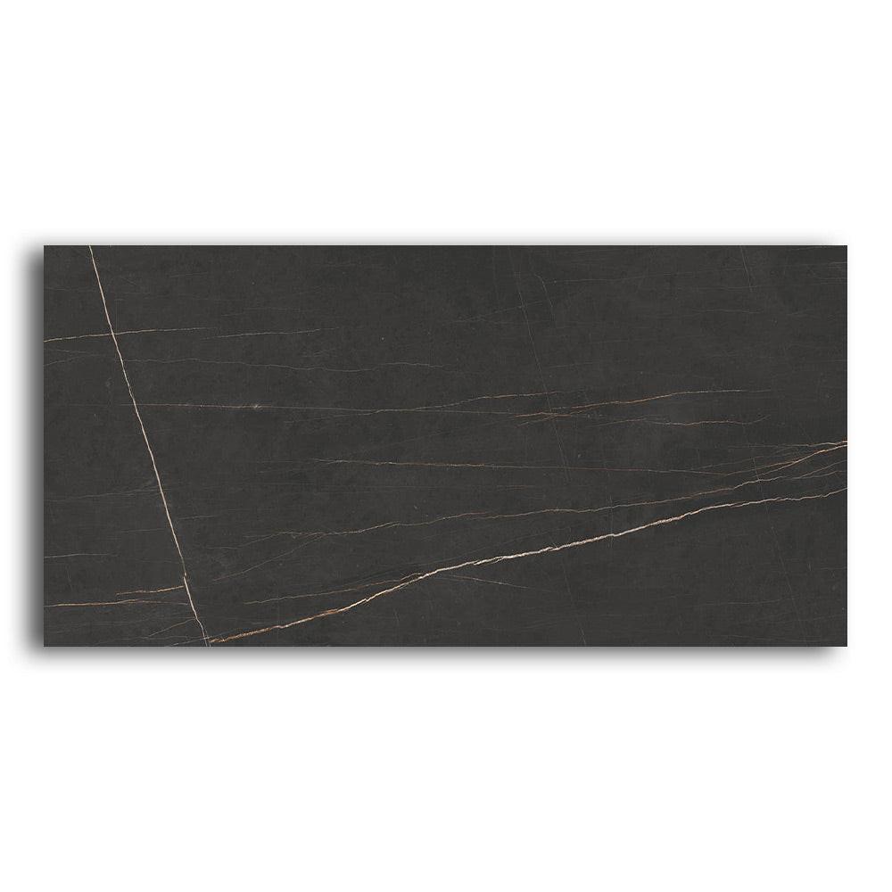 24x48 Marmi Lux Sahara Noir Polished Marble Look Porcelain Tile 24x48 Marmi Lux Sahara Noir Polished Marble Look Porcelain Tile - American Tile Depot