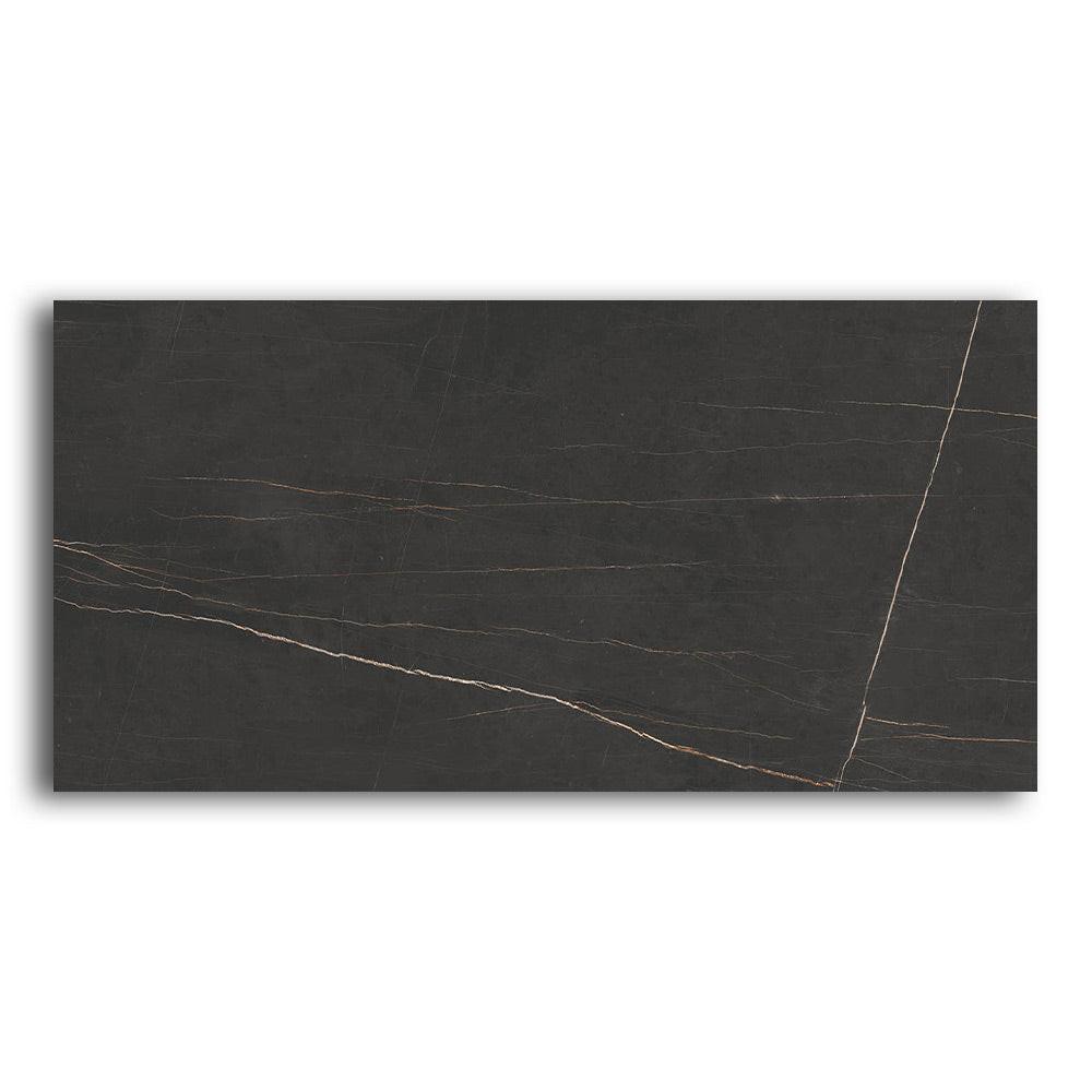24x48 Marmi Lux Sahara Noir Polished Marble Look Porcelain Tile 24x48 Marmi Lux Sahara Noir Polished Marble Look Porcelain Tile - American Tile Depot
