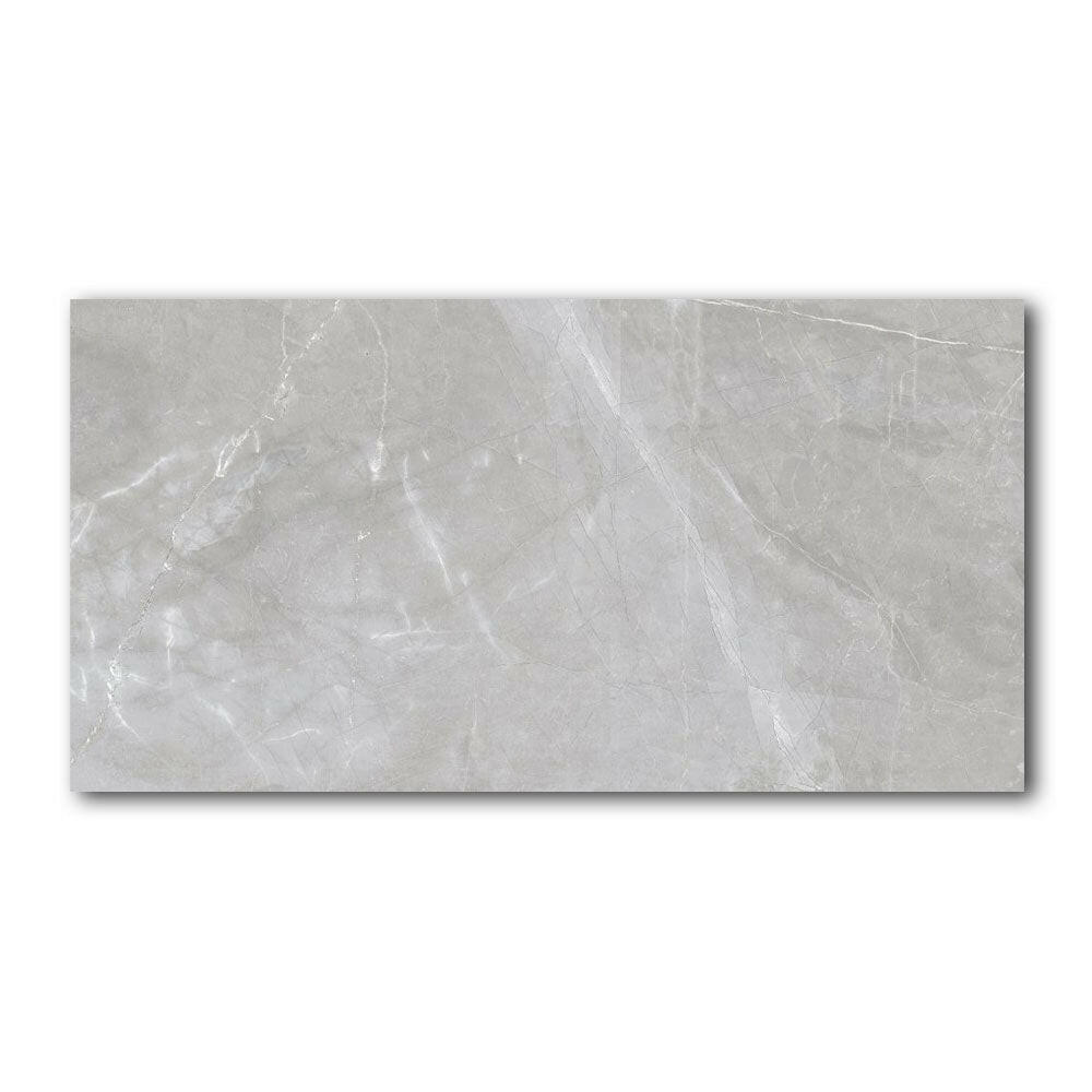 24x48 Marvexa Grey Matte Marble Look Porcelain Tile - American Tile Depot