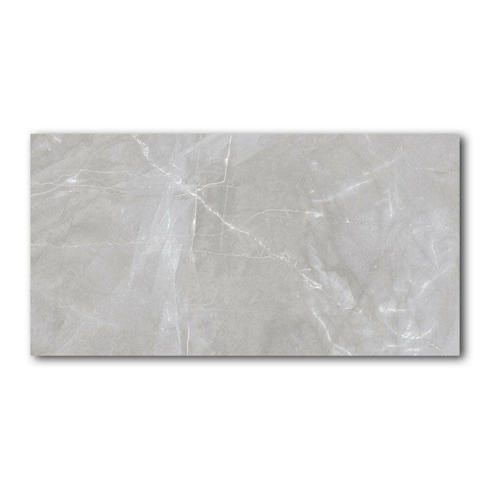 24x48 Marvexa Grey Matte Marble Look Porcelain Tile - American Tile Depot