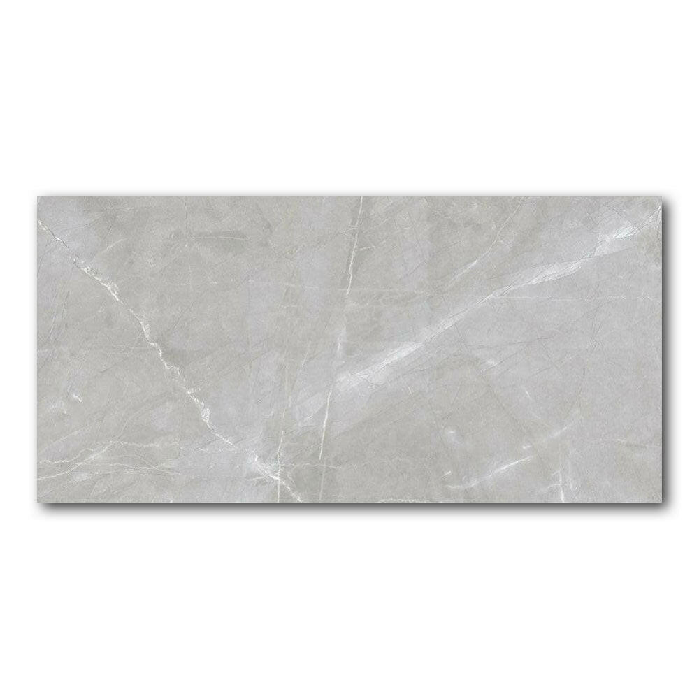 24x48 Marvexa Grey Polished Marble Look Porcelain Tile 24x48 Marvexa Grey Polished Marble Look Porcelain Tile - American Tile Depot