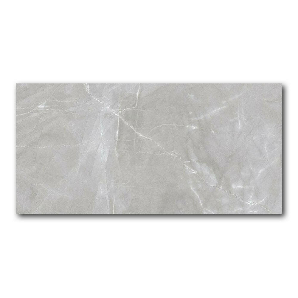 24x48 Marvexa Grey Polished Marble Look Porcelain Tile 24x48 Marvexa Grey Polished Marble Look Porcelain Tile - American Tile Depot