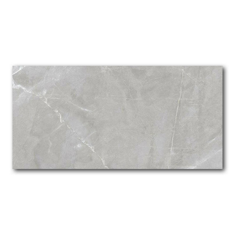 24x48 Marvexa Grey Polished Marble Look Porcelain Tile 24x48 Marvexa Grey Polished Marble Look Porcelain Tile - American Tile Depot