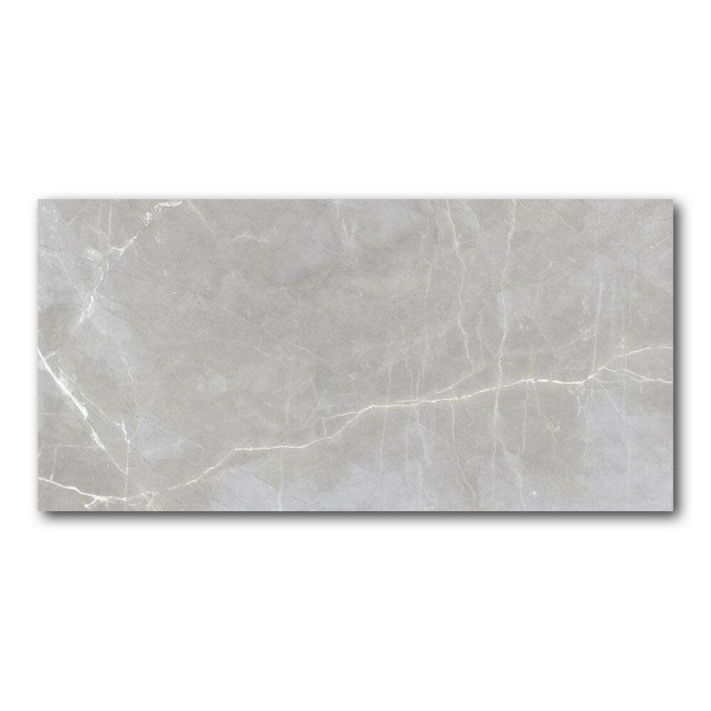 24x48 Marvexa Grey Polished Marble Look Porcelain Tile 24x48 Marvexa Grey Polished Marble Look Porcelain Tile - American Tile Depot