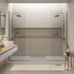 24x48 Mersey Blanco Polished Concrete Look Porcelain Tile 24x48 Mersey Blanco Polished Concrete Look Porcelain Tile - American Tile Depot