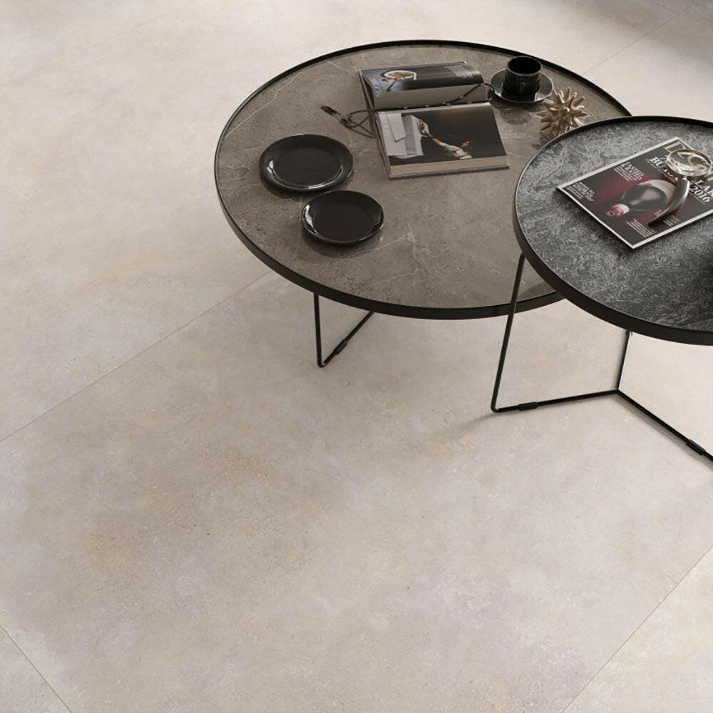 24x48 Modern Ivory Matte Concrete Look Porcelain Tile 24x48 Modern Ivory Matte Concrete Look Porcelain Tile - American Tile Depot