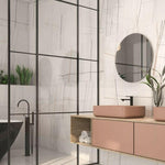 24x48 Montara White Polished Marble Look Porcelain Tile 24x48 Montara White Polished Marble Look Porcelain Tile - American Tile Depot
