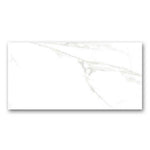 24x48 Naples White Polished Marble Look Porcelain Tile 24x48 Naples White Polished Marble Look Porcelain Tile - American Tile Depot