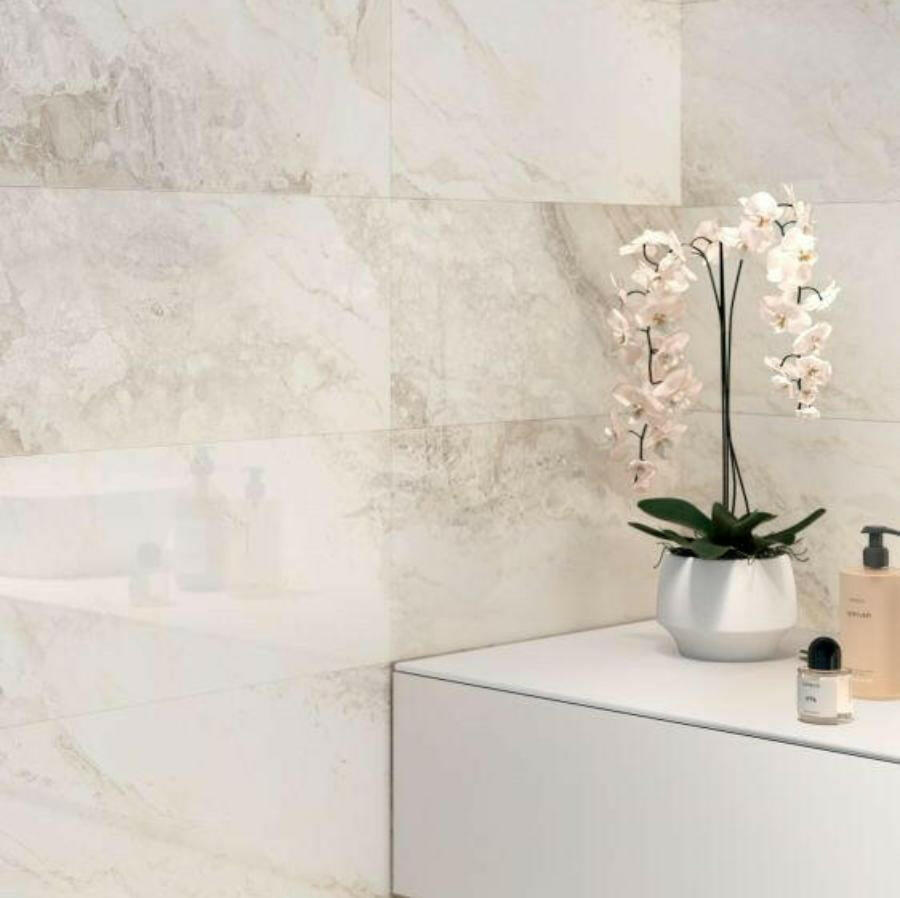 24x48 Obscura Ivory Polished Onyx Look Porcelain Tile 24x48 Obscura Ivory Polished Onyx Look Porcelain Tile - American Tile Depot