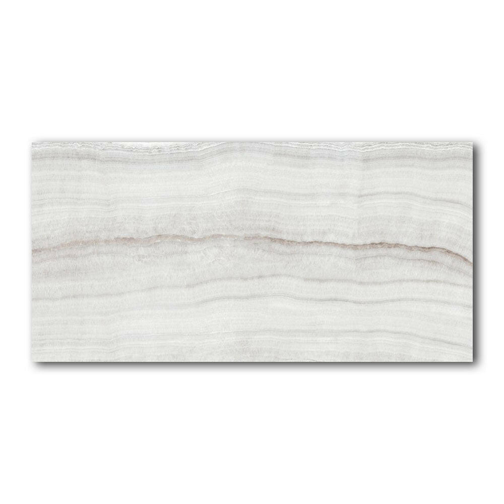 24x48 Pathira Silver Levigato Glossy Onyx Look Porcelain Tile - American Tile Depot