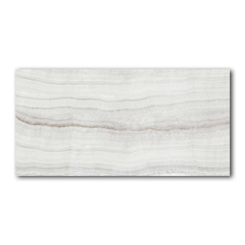 24x48 Pathira Silver Levigato Glossy Onyx Look Porcelain Tile - American Tile Depot