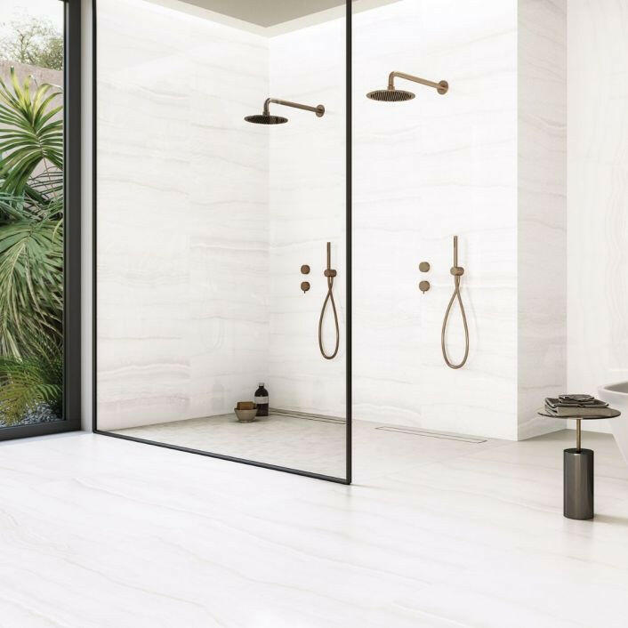 24x48 Pathira White Naturale Matte Onyx Look Porcelain Tile 24x48 Pathira White Naturale Matte Onyx Look Porcelain Tile - American Tile Depot