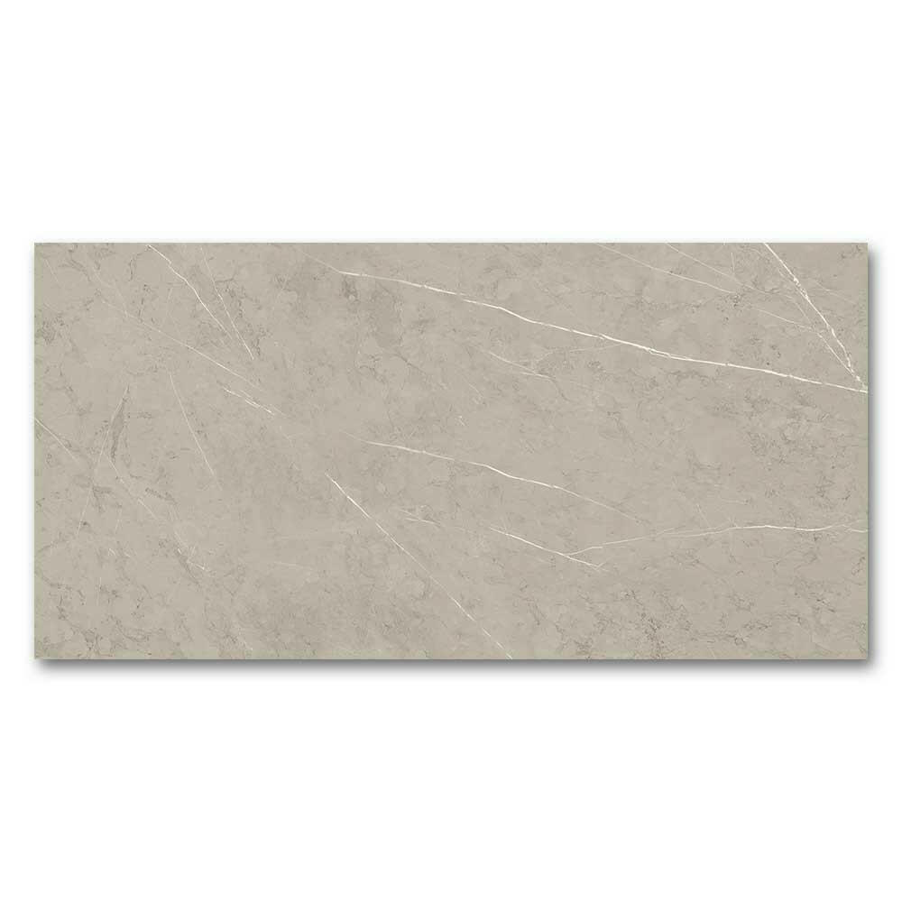 24x48 Pietra Silver Limestone Look Glossy Porcelain Tile 24x48 Pietra Silver Limestone Look Glossy Porcelain Tile - American Tile Depot