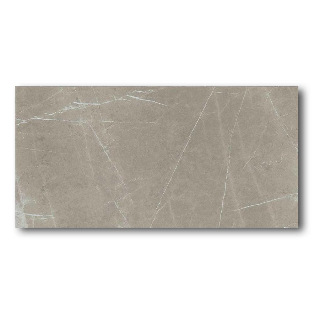 24x48 Pluvessa Gray Matte Marble Look Porcelain Tile 24x48 Pluvessa Gray Matte Marble Look Porcelain Tile - American Tile Depot