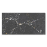 24x48 Port Nuit Black Marble Look Matte Porcelain Tile 24x48 Port Nuit Black Marble Look Matte Porcelain Tile - American Tile Depot