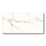 24x48 Prevara Calacatta White Lux Polished Marble Look Porcelain Tile 24x48 Prevara Calacatta White Lux Polished Marble Look Porcelain Tile - American Tile Depot
