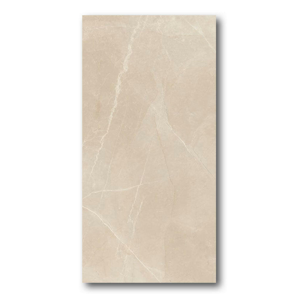 24x48 Prevara Moon Beige Lux Polished Marble Look Porcelain Tile 24x48 Prevara Moon Beige Lux Polished Marble Look Porcelain Tile - American Tile Depot