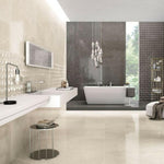 24x48 Prevara Moon Beige Lux Polished Marble Look Porcelain Tile 24x48 Prevara Moon Beige Lux Polished Marble Look Porcelain Tile - American Tile Depot