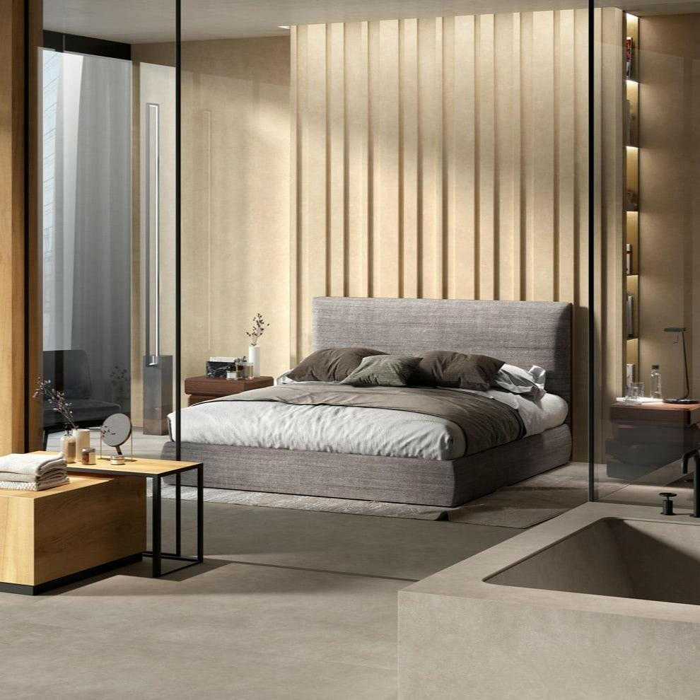 24x48 Pulvion Marfil Matte Concrete Look Porcelain Tile 24x48 Pulvion Marfil Matte Concrete Look Porcelain Tile - American Tile Depot