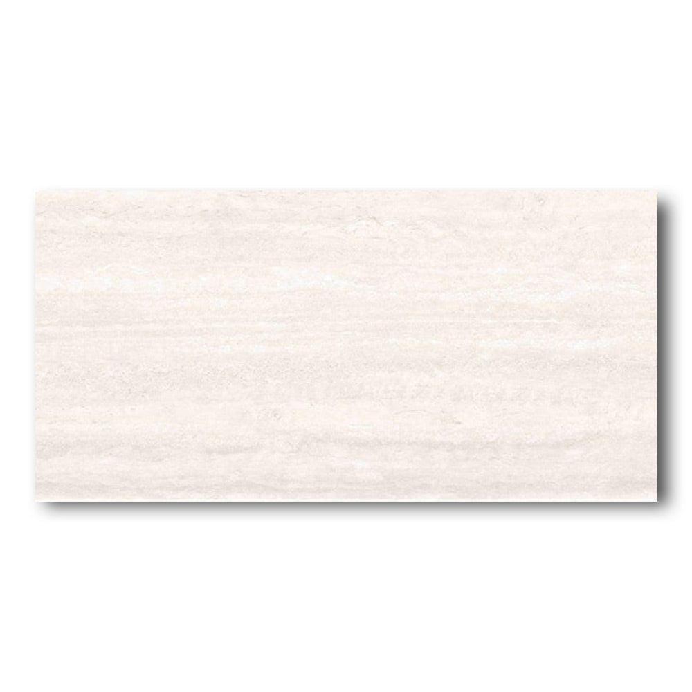 24x48 Pulvora White Matte Travertine Look Porcelain Tile 24x48 Pulvora White Matte Travertine Look Porcelain Tile - American Tile Depot