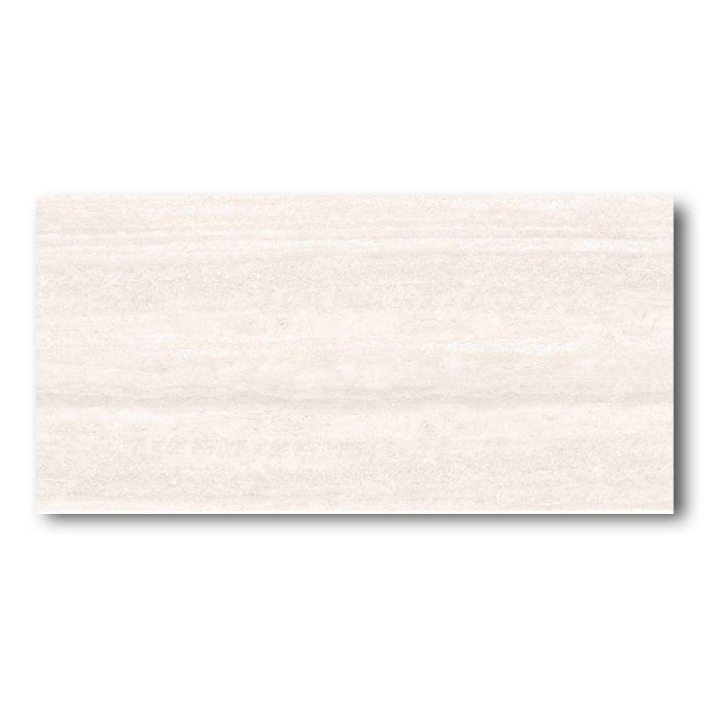 24x48 Pulvora White Polished Travertine Look Porcelain Tile 24x48 Pulvora White Polished Travertine Look Porcelain Tile - American Tile Depot