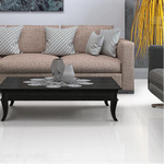 24x48 Pure White Polished Solid Color Porcelain Tile - American Tile Depot