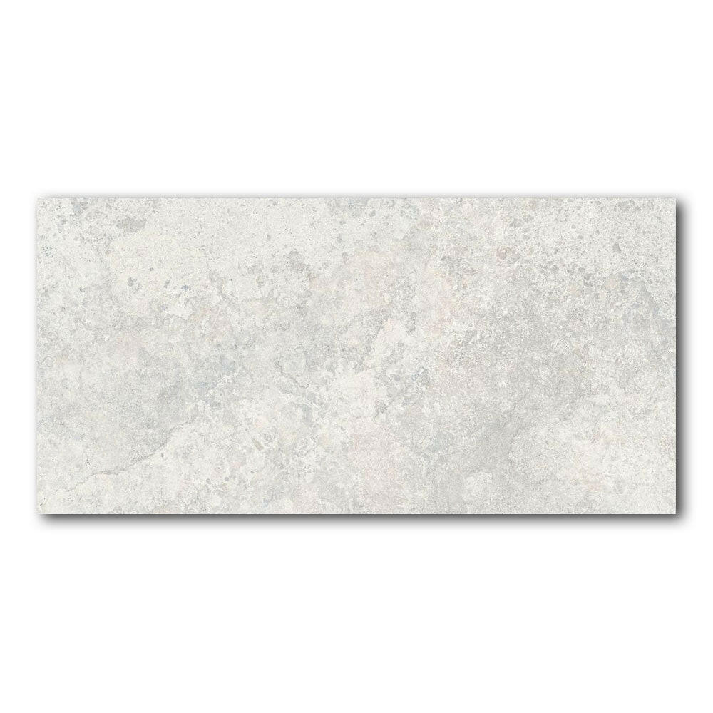 24x48 Quorix White Stone Look Matte Porcelain Tile 24x48 Quorix White Stone Look Matte Porcelain Tile - American Tile Depot