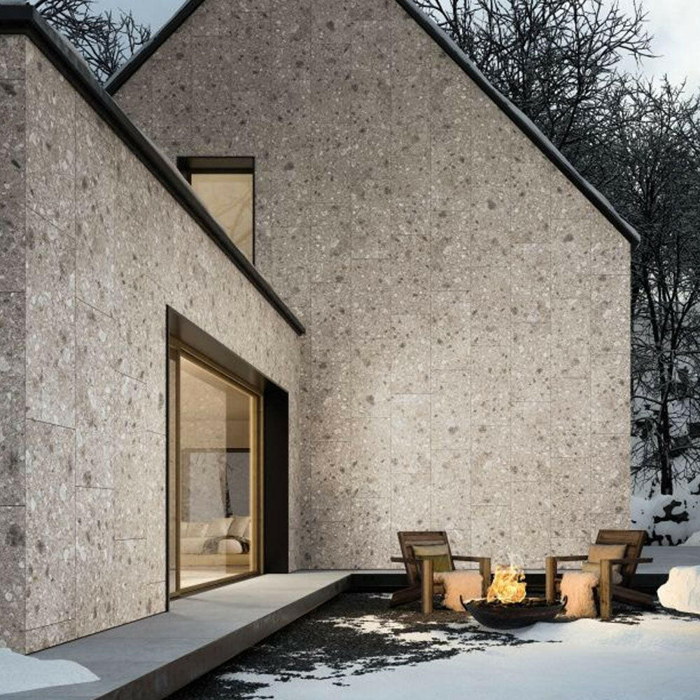 24x48 Raviora Beige Matte Terrazzo Look Porcelain Tile 24x48 Raviora Beige Matte Terrazzo Look Porcelain Tile - American Tile Depot