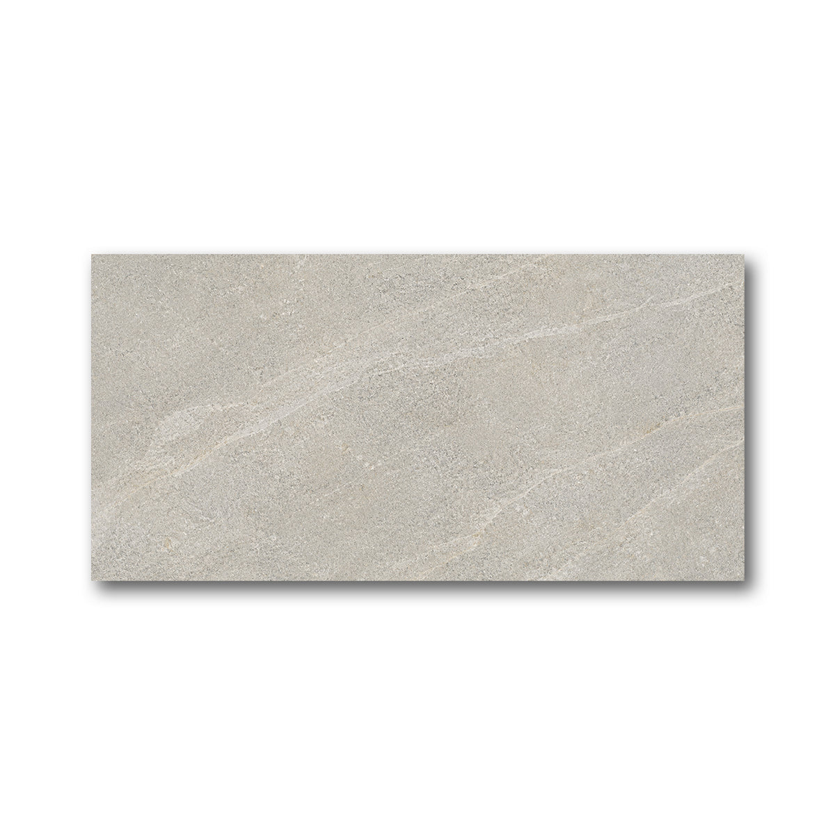 24x48 Riva Gris Stone Look Porcelain Tile - American Tile Depot