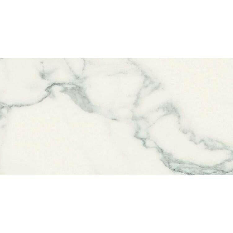 24x48 Solviera Statuario Glossy Marble Look Porcelain Tile 24x48 Solviera Statuario Glossy Marble Look Porcelain Tile - American Tile Depot