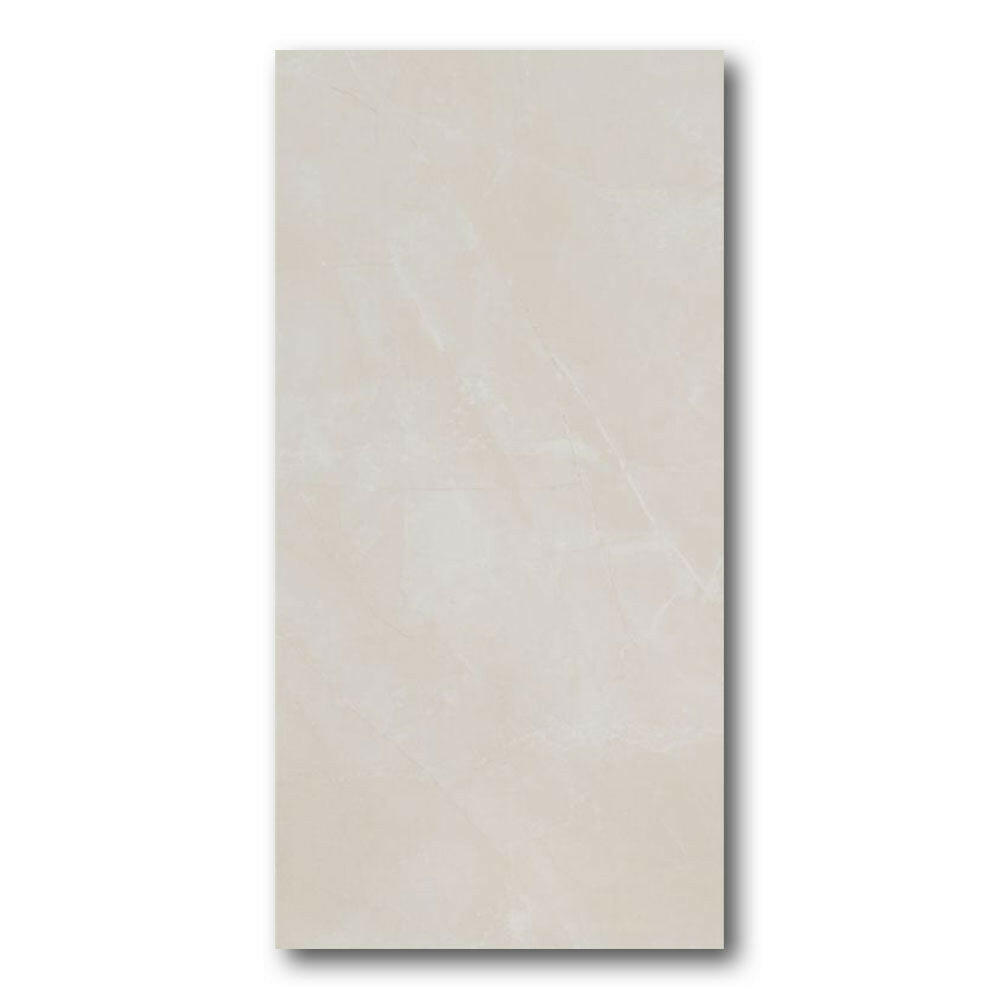24x48 Solvira Crema Polished Marble Look Porcelain Tile 24x48 Solvira Crema Polished Marble Look Porcelain Tile - American Tile Depot