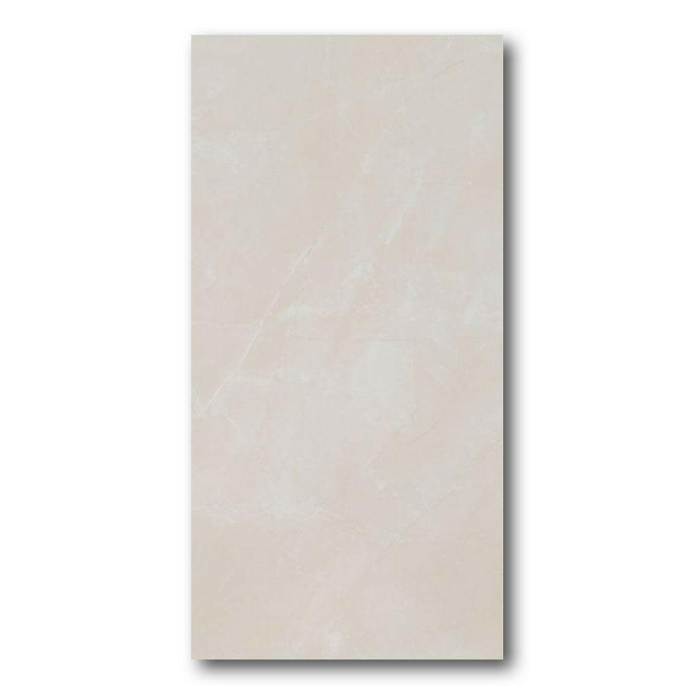 24x48 Solvira Crema Polished Marble Look Porcelain Tile 24x48 Solvira Crema Polished Marble Look Porcelain Tile - American Tile Depot