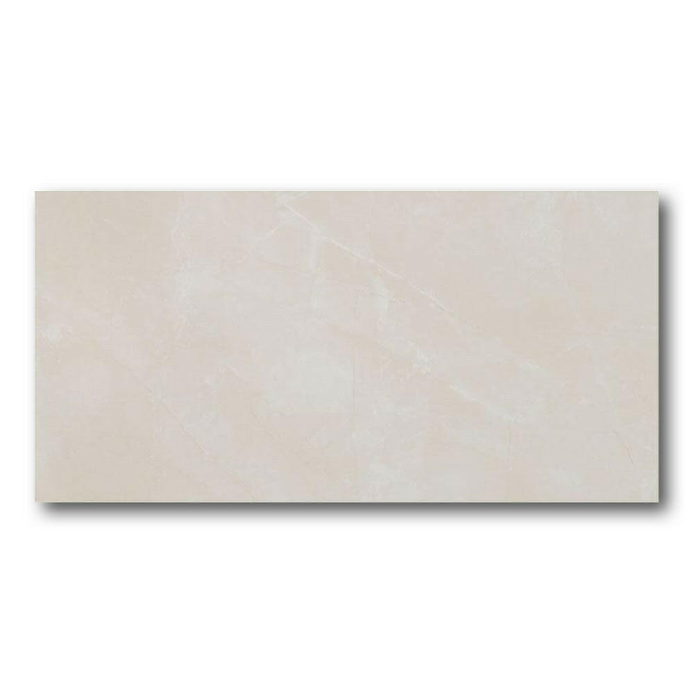 24x48 Solvira Crema Polished Marble Look Porcelain Tile 24x48 Solvira Crema Polished Marble Look Porcelain Tile - American Tile Depot