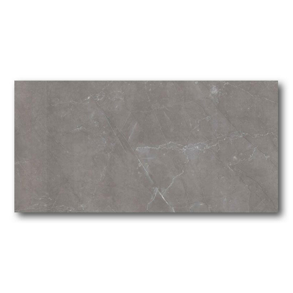 24x48 Solvira Gris Polished Marble Look Porcelain Tile 24x48 Solvira Gris Polished Marble Look Porcelain Tile - American Tile Depot