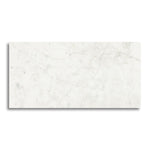 24x48 Tempesta White Glossy Polished Marble Look Porcelain Tile - American Tile Depot