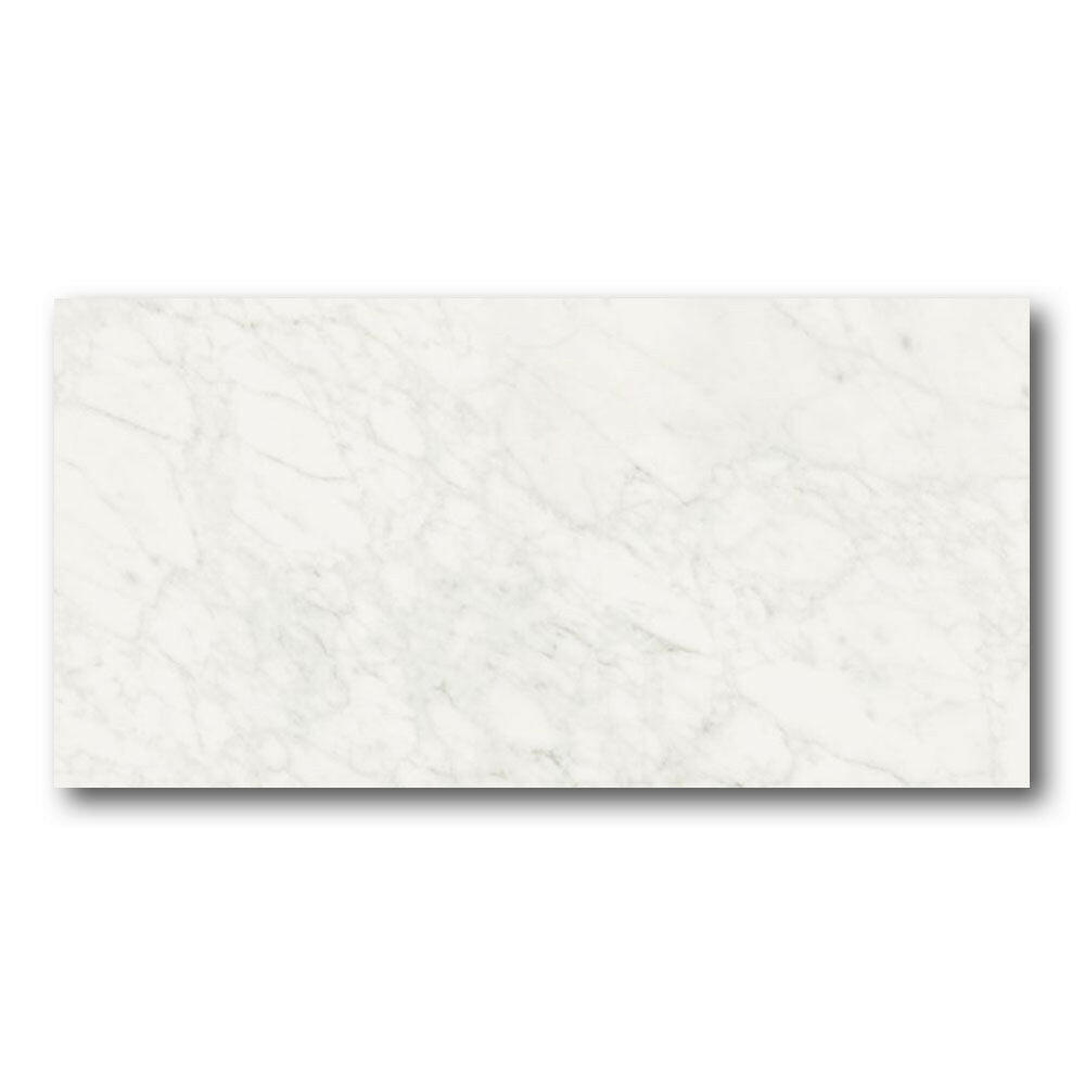 24x48 Tempesta White Matte Marble Look Porcelain Tile 24x48 Tempesta White Matte Marble Look Porcelain Tile - American Tile Depot