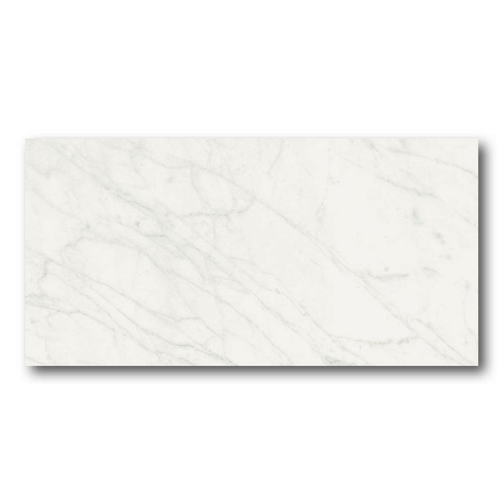 24x48 Tempesta White Matte Marble Look Porcelain Tile 24x48 Tempesta White Matte Marble Look Porcelain Tile - American Tile Depot