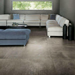 24x48 Thivora Gris Matte Concrete Look Porcelain Tile - American Tile Depot