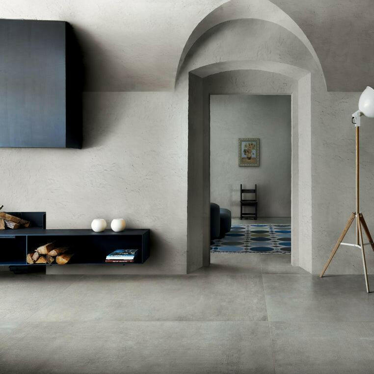 24x48 Thivora Nuage Matte Concrete Look Porcelain Tile 24x48 Thivora Nuage Matte Concrete Look Porcelain Tile - American Tile Depot