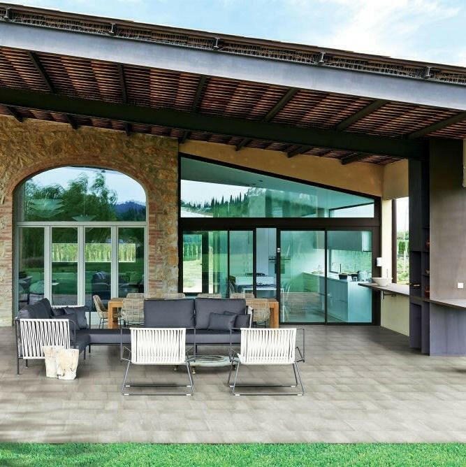 24x48 Thivora Sable Matte Concrete Look Porcelain Tile - American Tile Depot