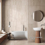 24x48 Travertine Cream Natural Porcelain Tile 24x48 Travertine Cream Natural Porcelain Tile - American Tile Depot