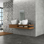 24x48 Trelora Argent Matte Limestone Look Porcelain Tile 24x48 Trelora Argent Matte Limestone Look Porcelain Tile - American Tile Depot
