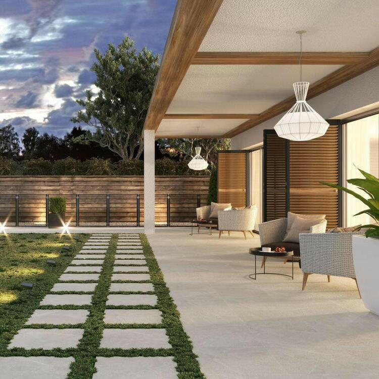 24x48 Trelora Bone Matte Limestone Look Porcelain Tile 24x48 Trelora Bone Matte Limestone Look Porcelain Tile - American Tile Depot