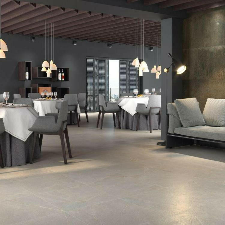 24x48 Trelora Bone Matte Limestone Look Porcelain Tile 24x48 Trelora Bone Matte Limestone Look Porcelain Tile - American Tile Depot