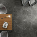 24x48 Trelora Grafito Matte Limestone Look Porcelain Tile 24x48 Trelora Grafito Matte Limestone Look Porcelain Tile - American Tile Depot