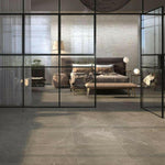 24x48 Trelora Noce Matte Limestone Look Porcelain Tile 24x48 Trelora Noce Matte Limestone Look Porcelain Tile - American Tile Depot