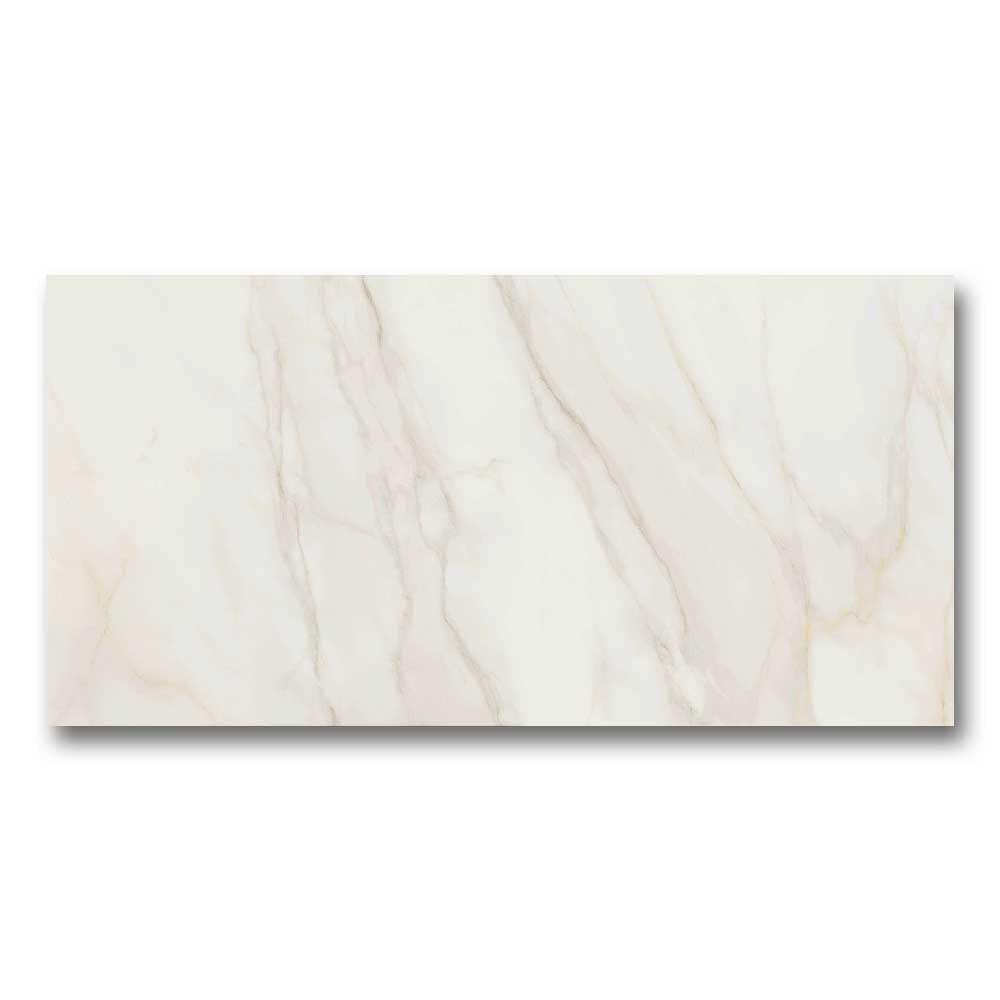 24x48 Tresana Blanco Polished Marble Look Porcelain Tile 24x48 Tresana Blanco Polished Marble Look Porcelain Tile - American Tile Depot