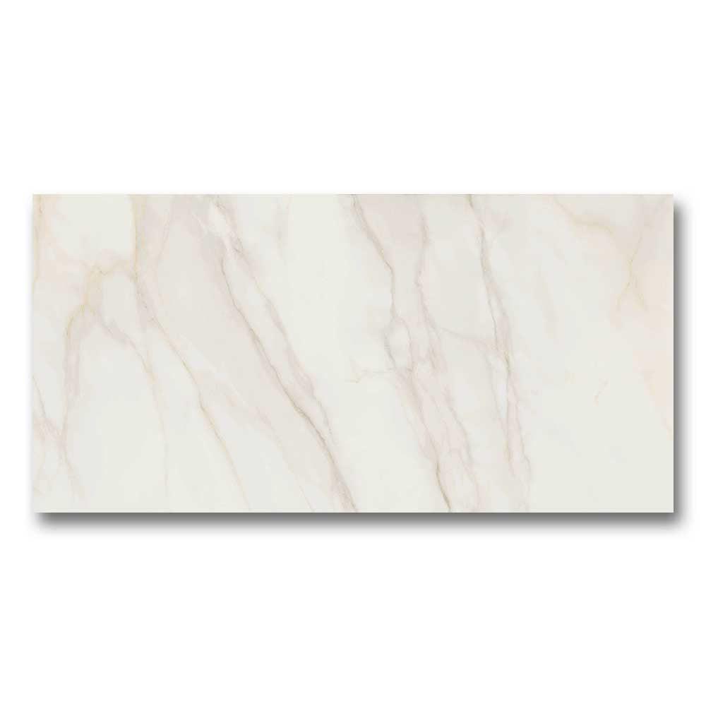 24x48 Tresana Blanco Polished Marble Look Porcelain Tile 24x48 Tresana Blanco Polished Marble Look Porcelain Tile - American Tile Depot
