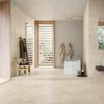 24x48 Urvella Ivory Matte & Grip Limestone Look Porcelain Tile 24x48 Urvella Ivory Matte & Grip Limestone Look Porcelain Tile - American Tile Depot
